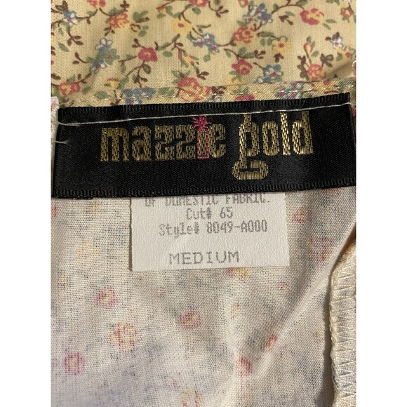 VTG Y2k Cottage Prairie Dress Womens Dainty Floral Print Feminine Boho Midi NWOT - Picture 2 of 16